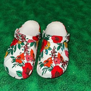 Crocs Limited Edition Floral Clogs